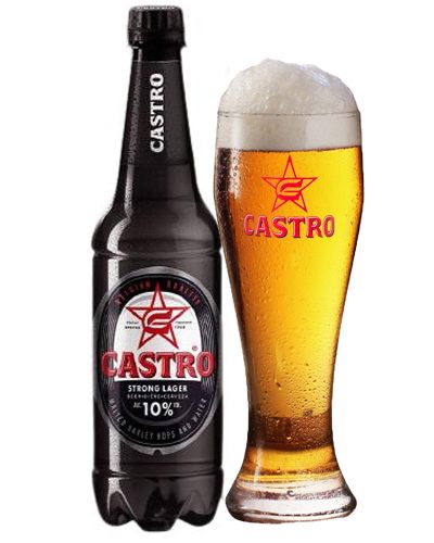 Bia Castro Strong Large 10%